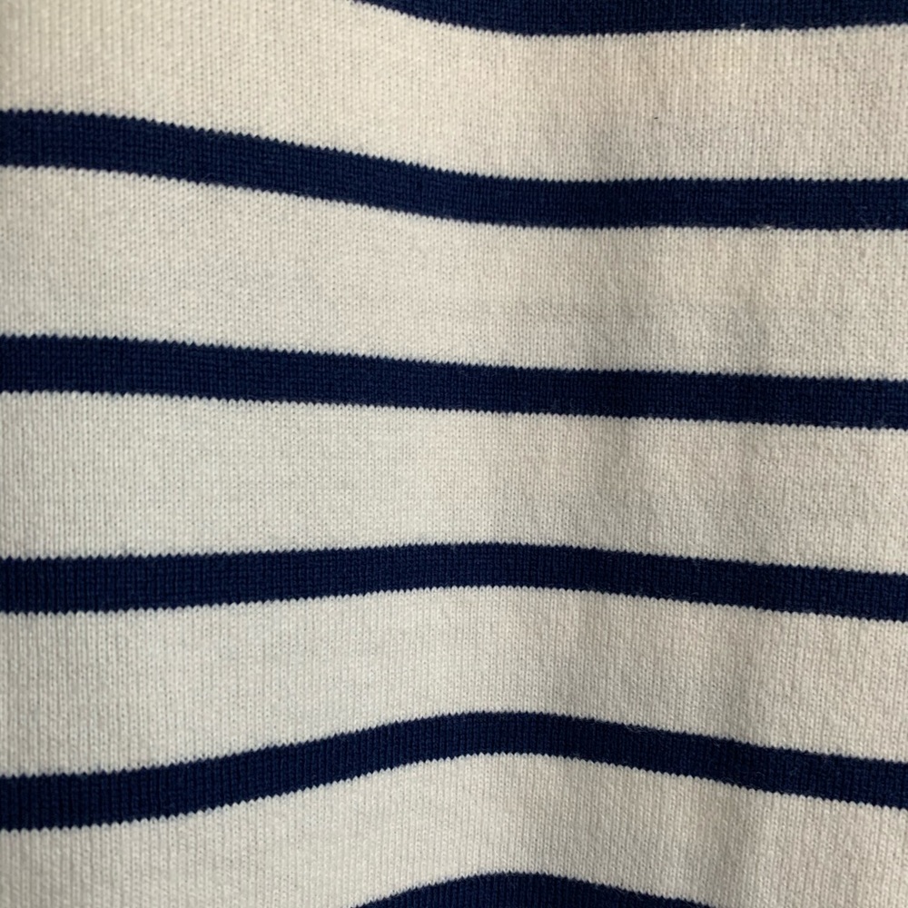NWT Vineyard Vines Striped Funnel Neck Dress - Picture 4 of 11